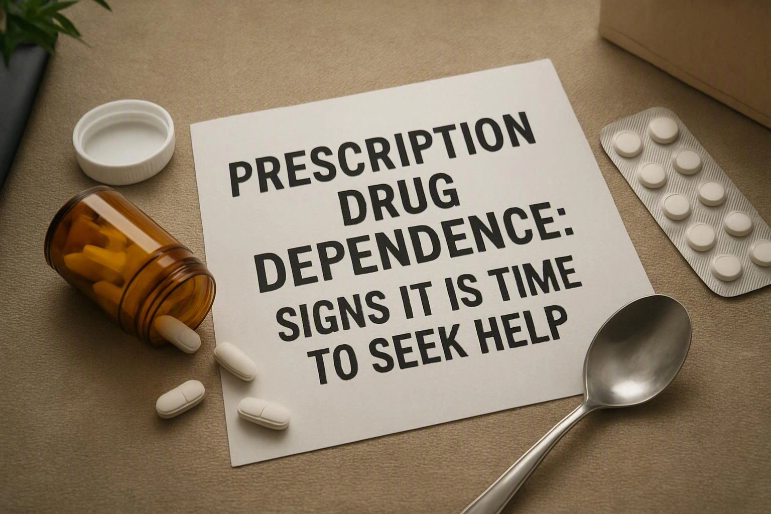 Prescription Drug Dependence: Signs It Is Time to Seek Help
