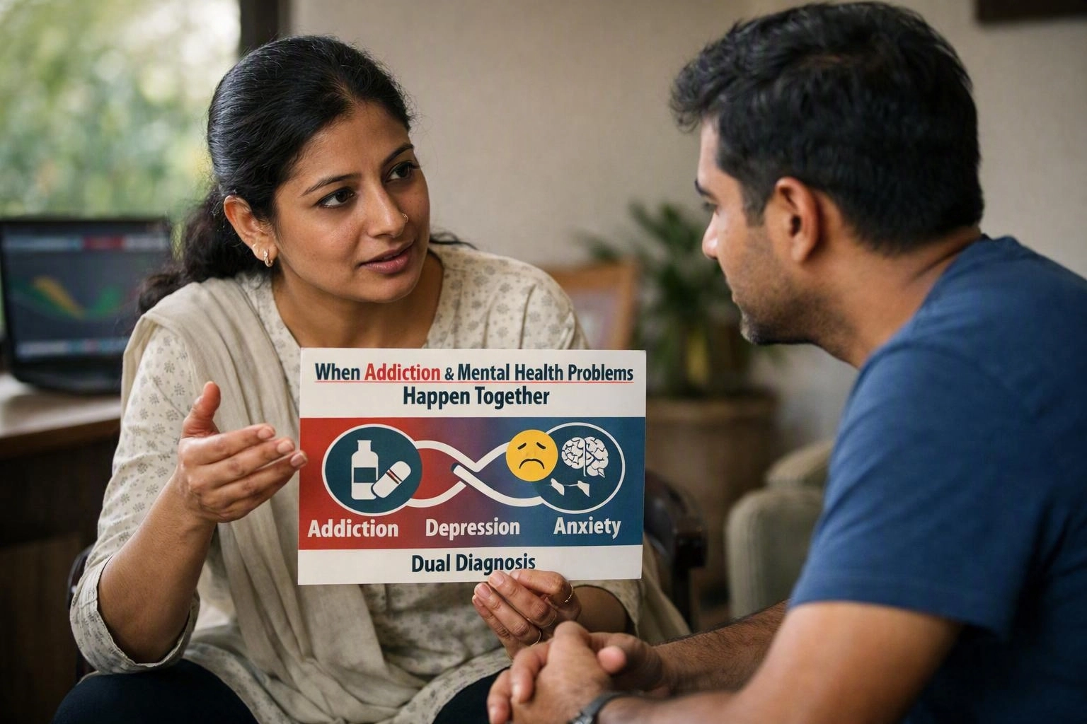 When Addiction and Mental Health Problems Happen Together