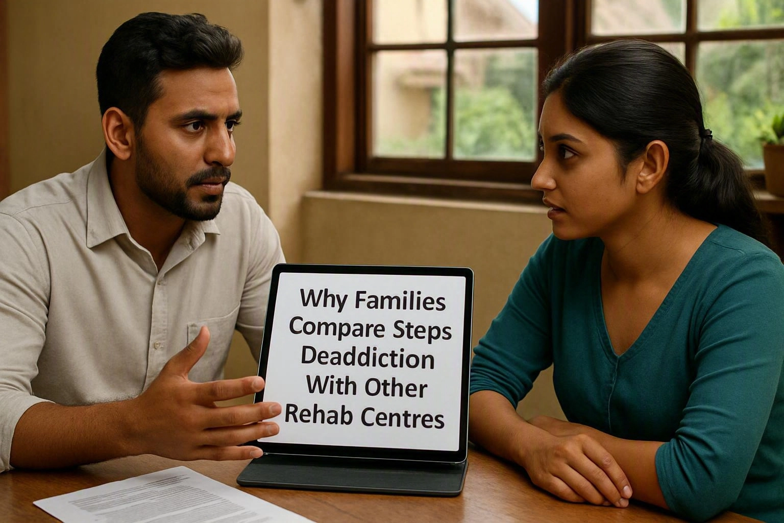 Why Families Compare Steps Deaddiction With Other Rehab Centres